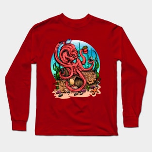 Multi Task Octopus Long Sleeve T-Shirt